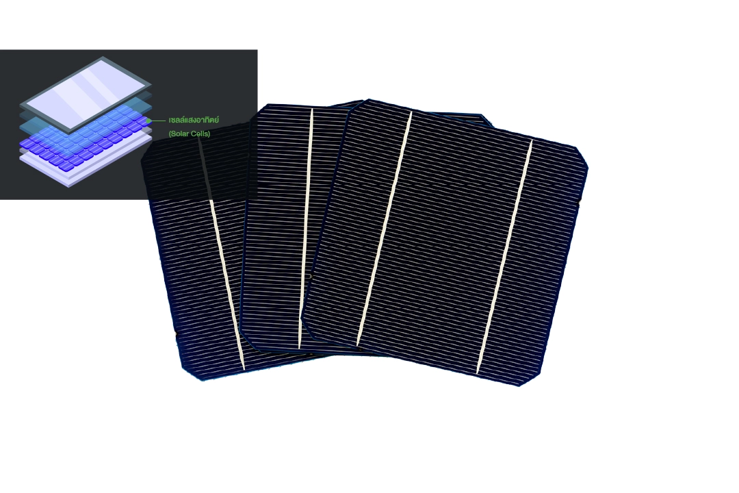 ส่วนประกอบของโซล่าเซลล์